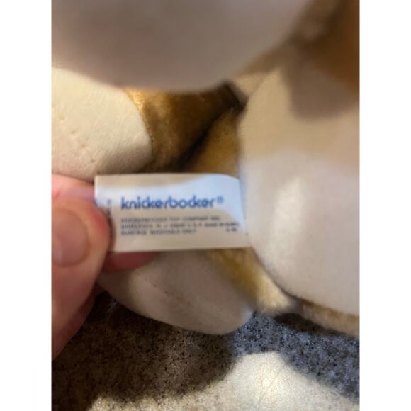 Disney The Fox & The Hound Vintage Copper Plush Dog Doll Stuffed 10" - Picture 4 of 4